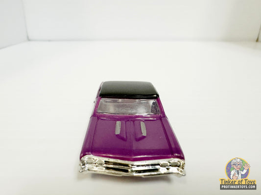 1967 Chevelle SS Vinyl Top Purple Black | MM04070 | Model Motoring