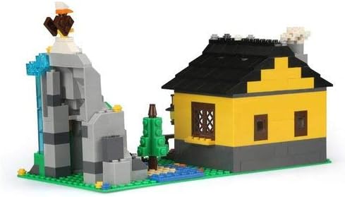 WANGE 3311 Mountain Hut – 389-Piece Architecture Building Set