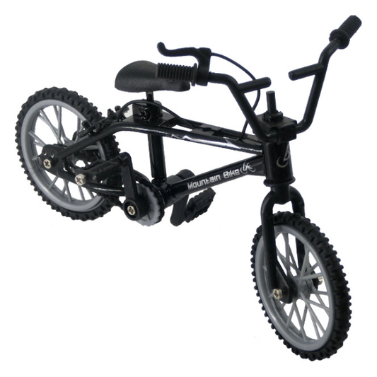 1/10 Scale Metal Frame Finger Bike – Miniature BMX Model in Three Colors