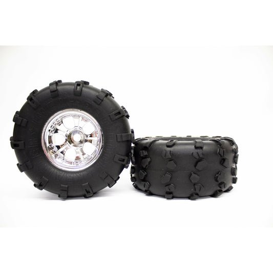 Red Rock Tires & Falcon Rims (1 Pair) (Choose Color)