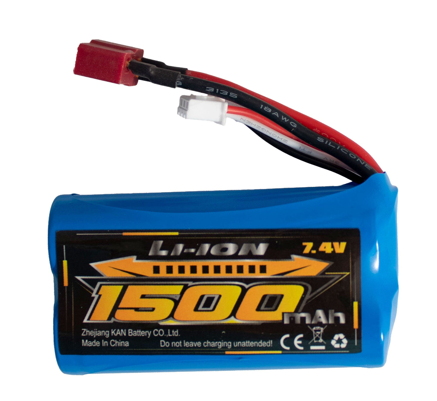 7.4 V, 1500 MAH LI-ION BATTERY