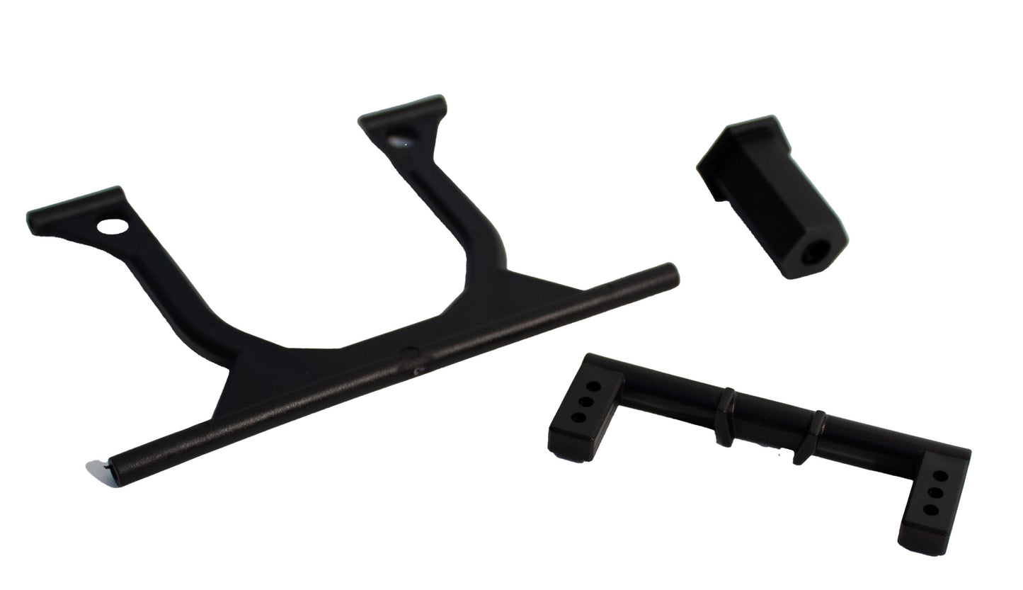 REAR RAIL & SPARE WHEEL RETAINER