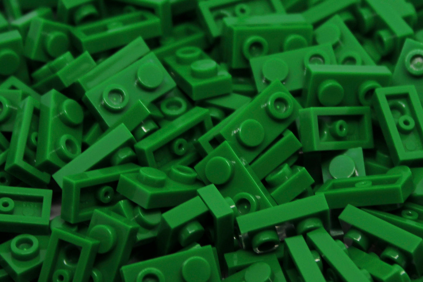 1X2X1/3 Stud Bricks 200 Pack (Green)