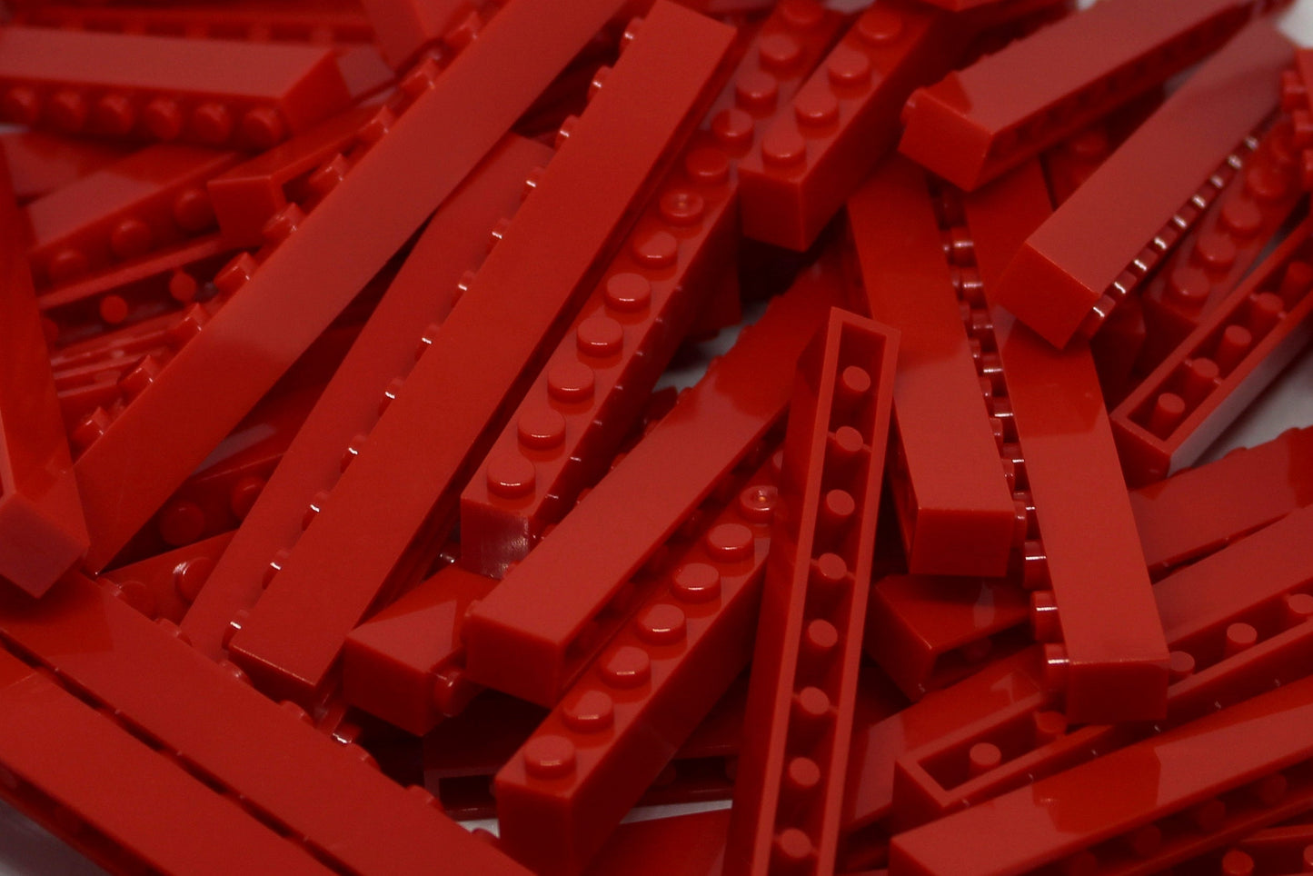 1x12 Stud Bricks 80 Pack (Red)