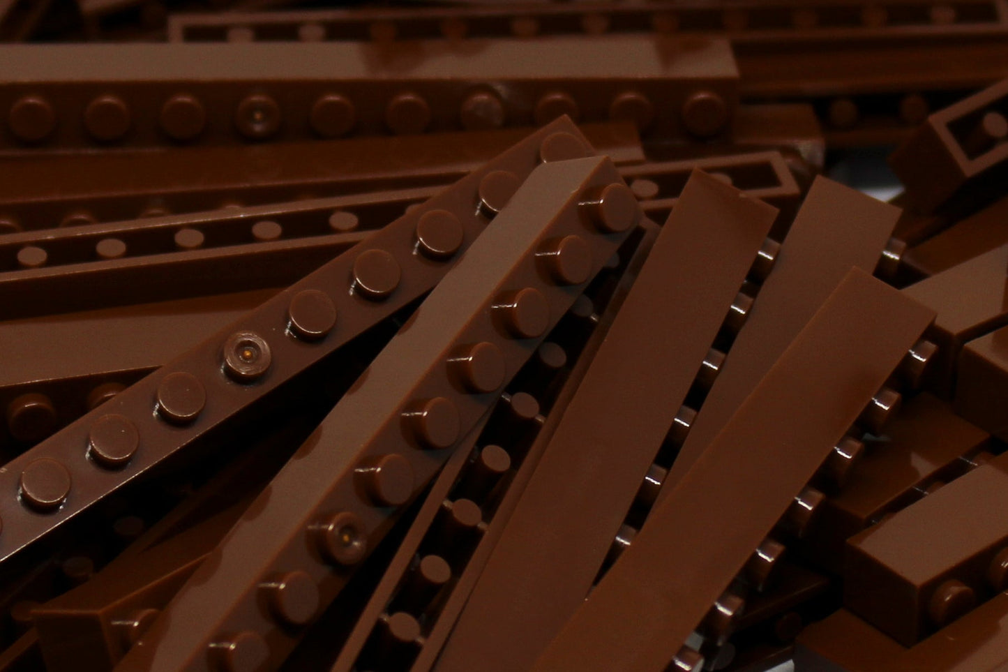 1x12 Stud Bricks 80 Pack (Brown)