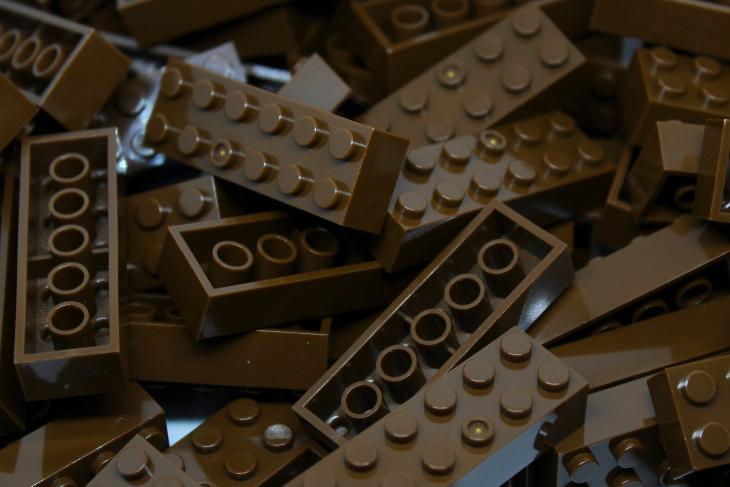 2x6 Stud Bricks 80 Pack (Brown)