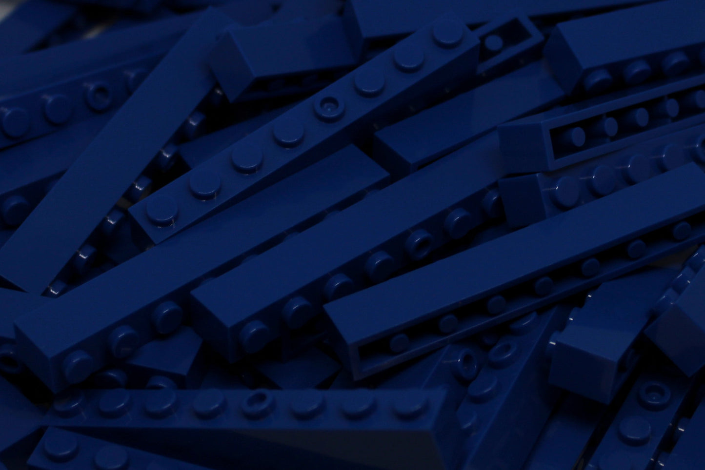 1x8 Stud Bricks 80 Pack (Royal Blue)