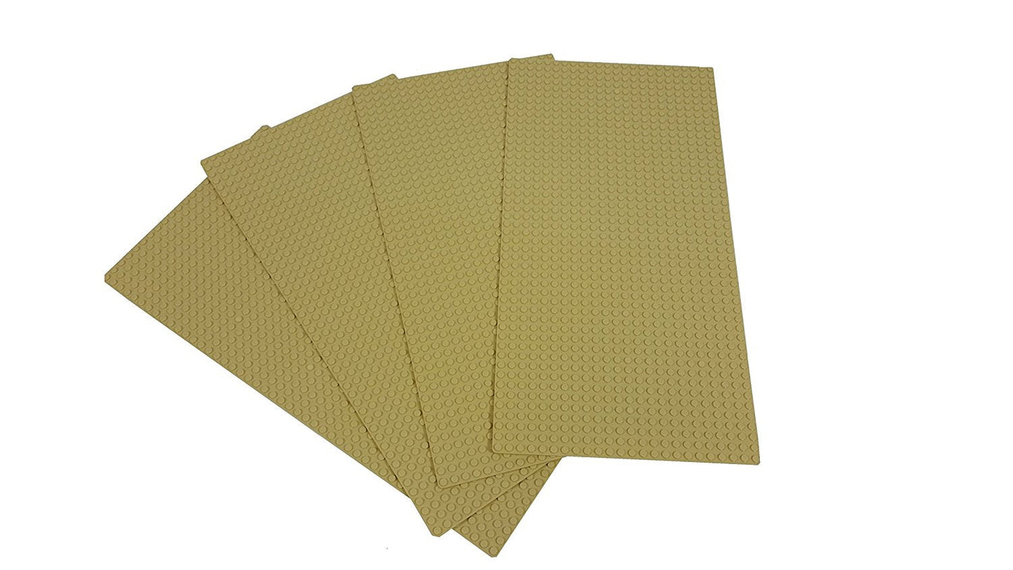 24x48 Stud Baseplate 4 Pack (Sand)