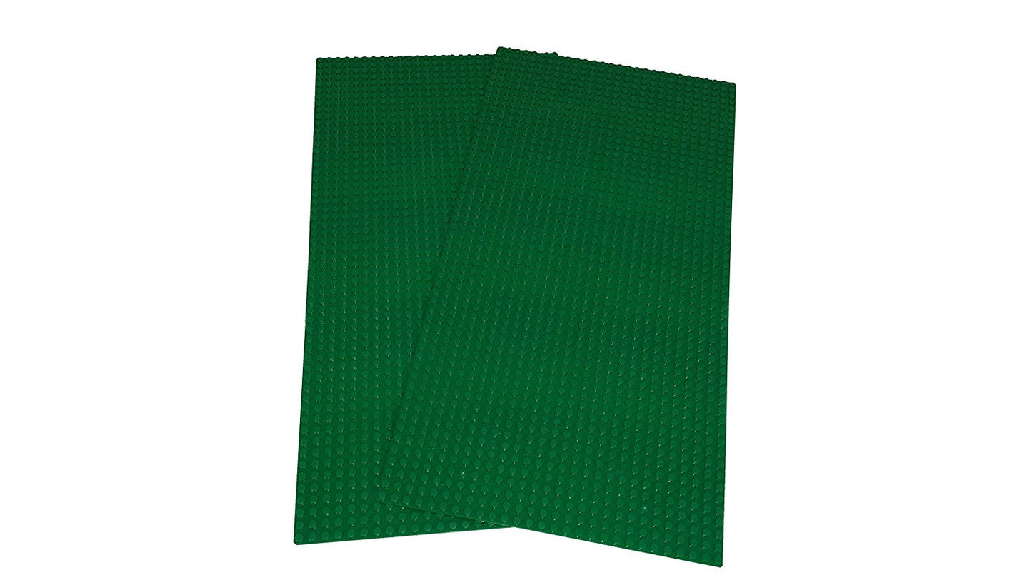 28x56 Stud Baseplate 2 Pack (Green)