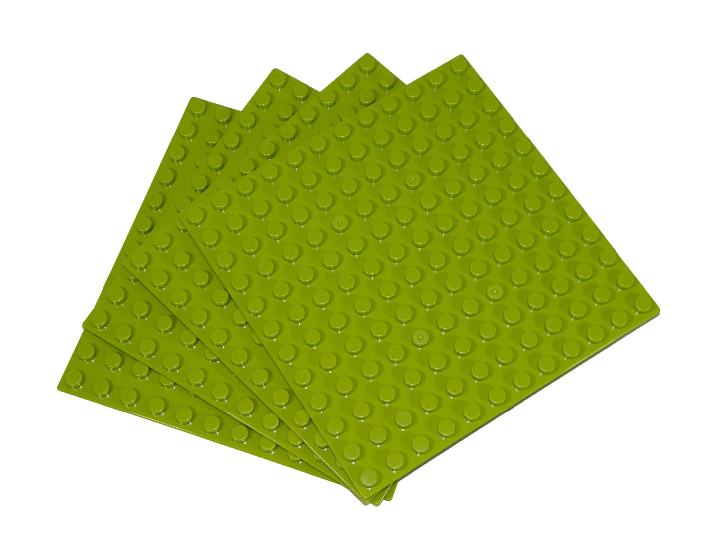 12x12 Stud Baseplate 4 Pack (Light Green)