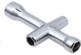 Small Cross Wrench Tool 1 piece Nut4.0/5.0/5.5/7.0/Nickel-coated 4 in 1 Socket Wrench