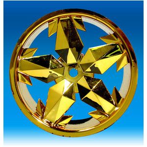 Ninja Gold Chrome Rims for T/E- Maxx Savage TNX