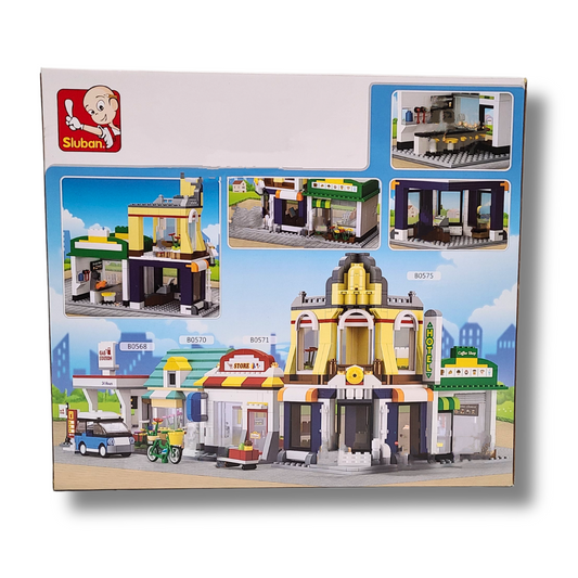 Sluban M38-B0575 Café & Hotel – Modular Building Brick Set