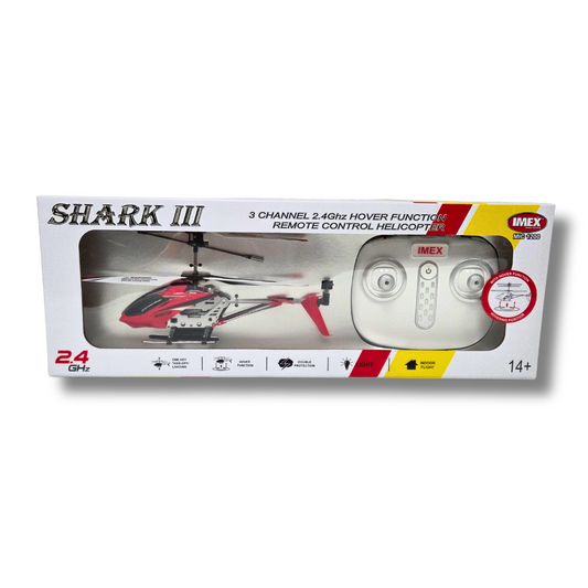 SHARK 3 Channel 2.4Ghz Gyro RC Helicopter