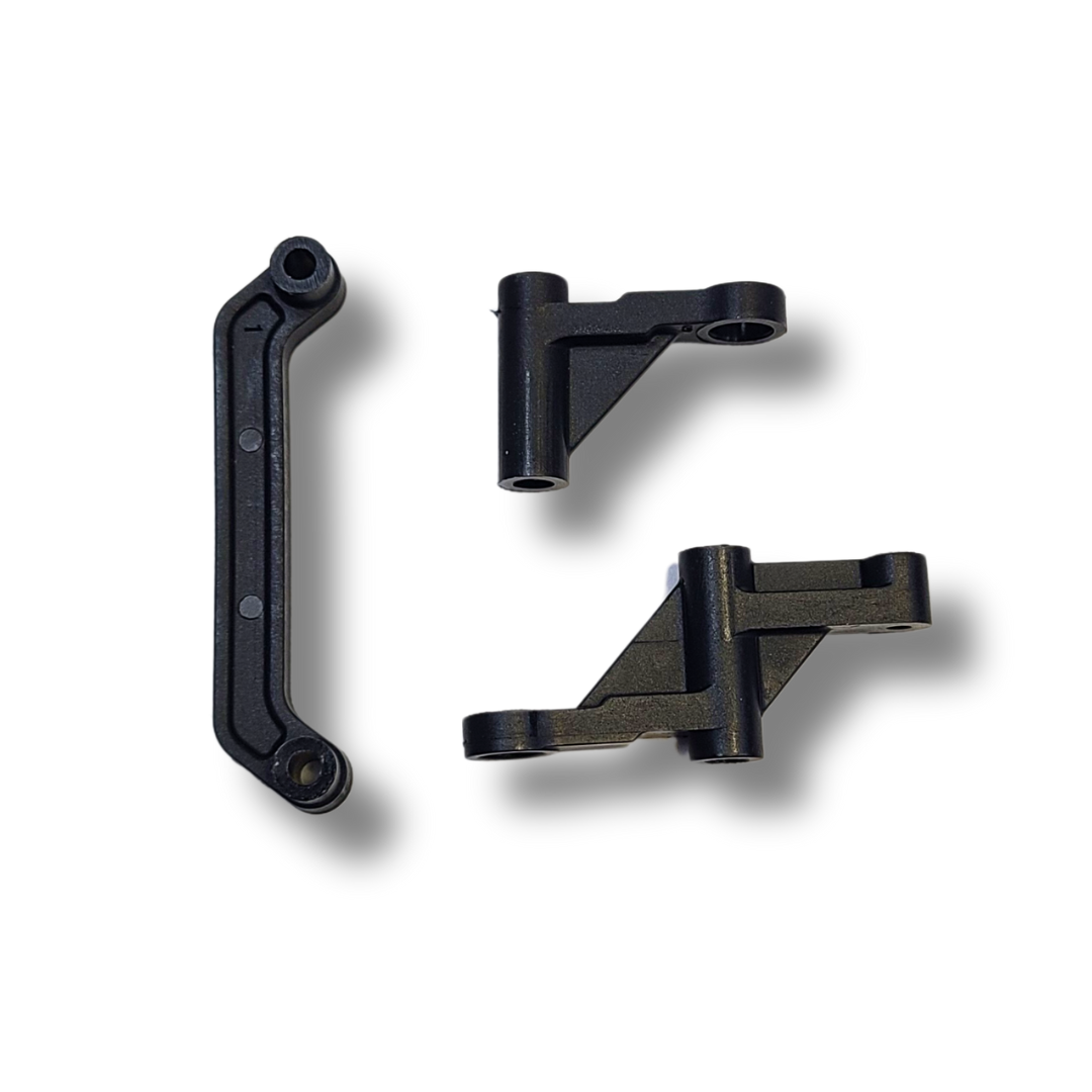 Steering Posts / Ackerman Plate Assembly - Exterminator / Big Bear II