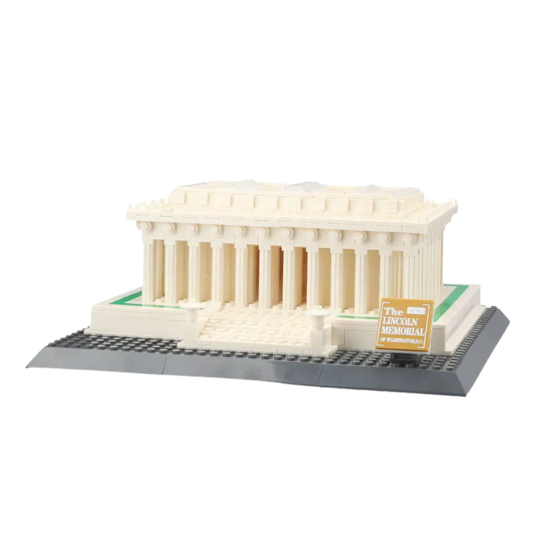 WANGE 4216 Lincoln Memorial – 979‑Piece Architecture Brick Set
