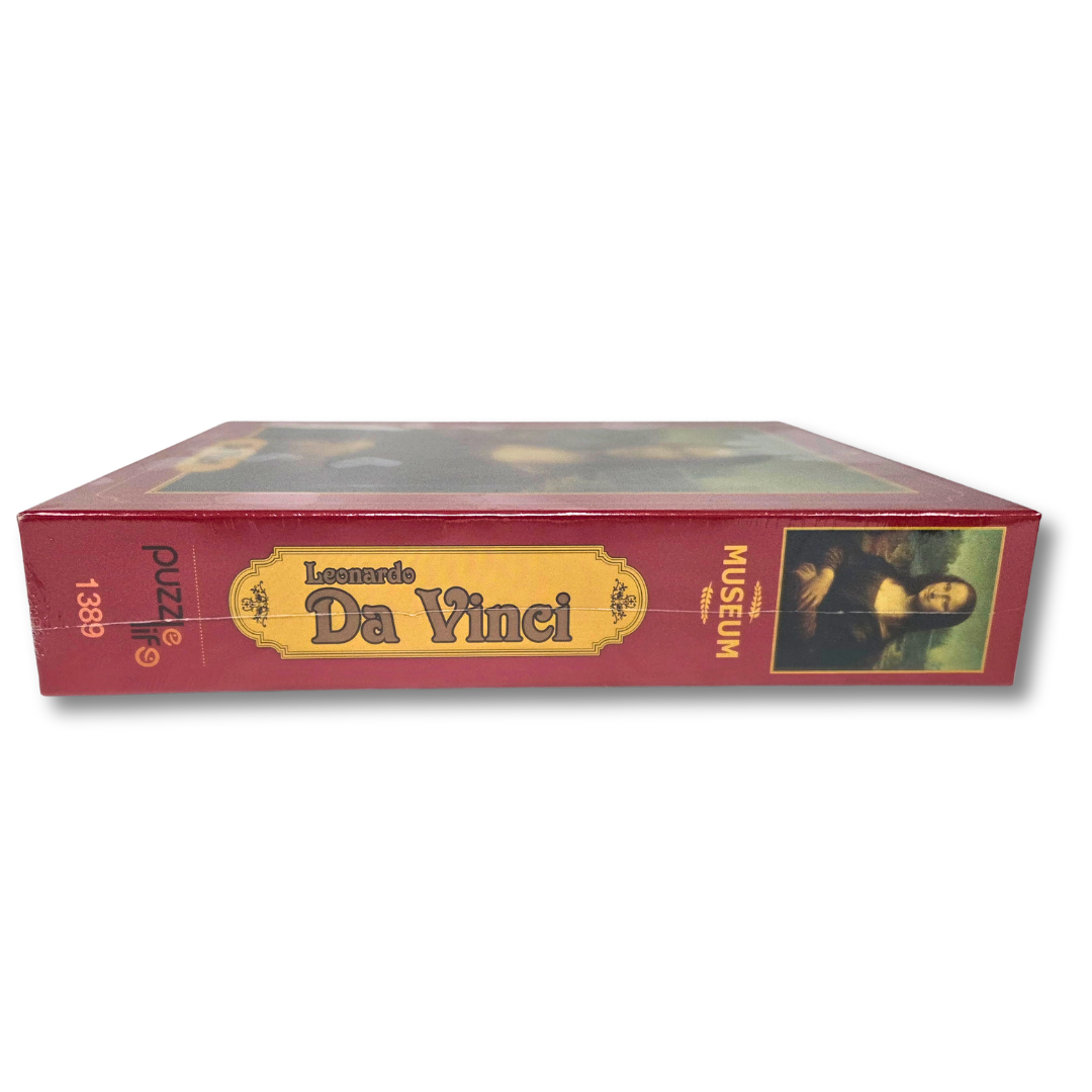 Leonardo Da Vinci Mona Lisa Puzzle 1000 Piece Vintage Museum Collection (Item 1389)
