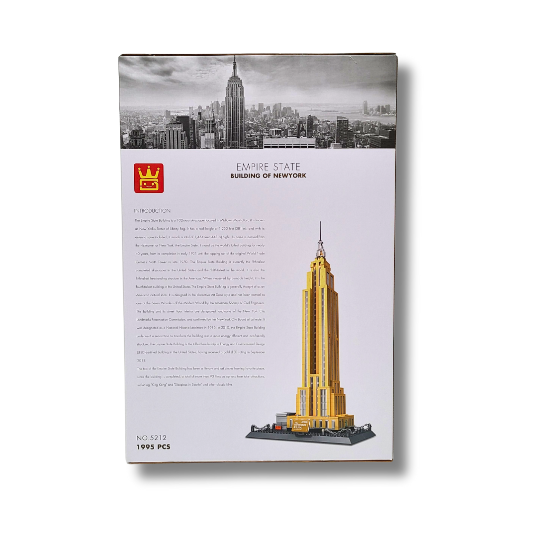 WANGE 5212 – Empire Stage Architecture Building Set (1210 Pieces)