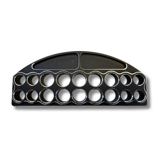 18 Holes Aluminum RC Tool Stand — Screwdriver Holder Organizer 230×84×20mm