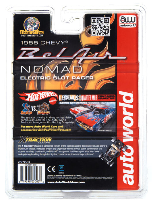 Black 1955 Chevrolet Nomad | CP7781 | Auto World