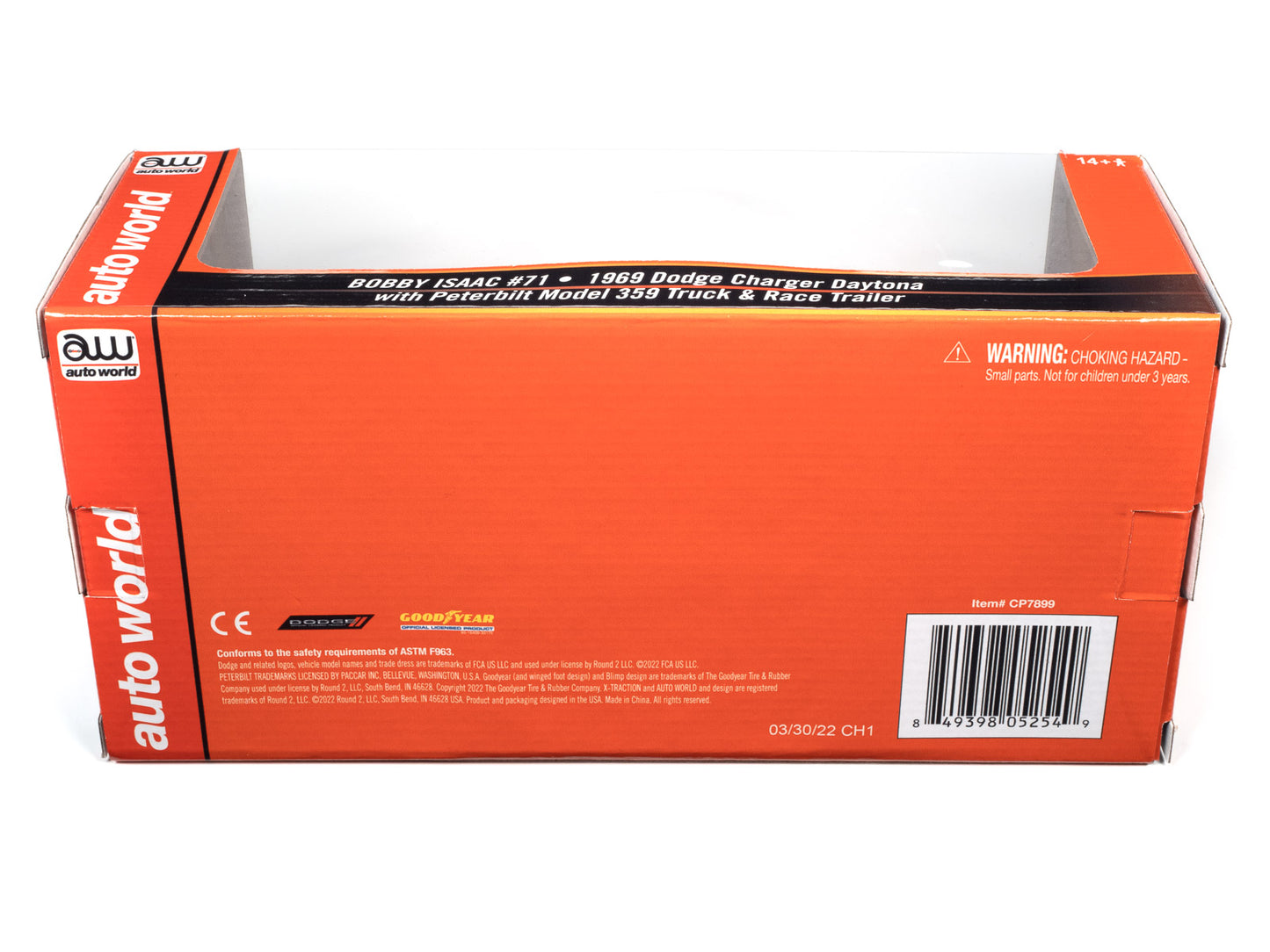 Bobby Isaac - 1969 Dodge Daytona & Peterbilt 359 Race Trailer | CP7899 | Auto World