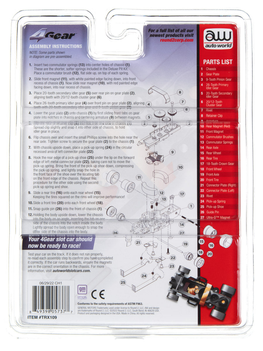 1970 Chevy Camaro - 4Gear Deluxe Pit Kit | TRX109 | Auto World