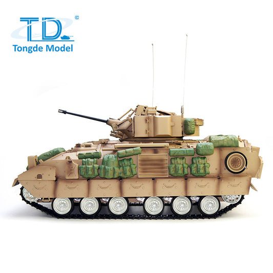TONGDE M1A2 Bradley 1/16 Scale Battle Tank - Metal Tracks