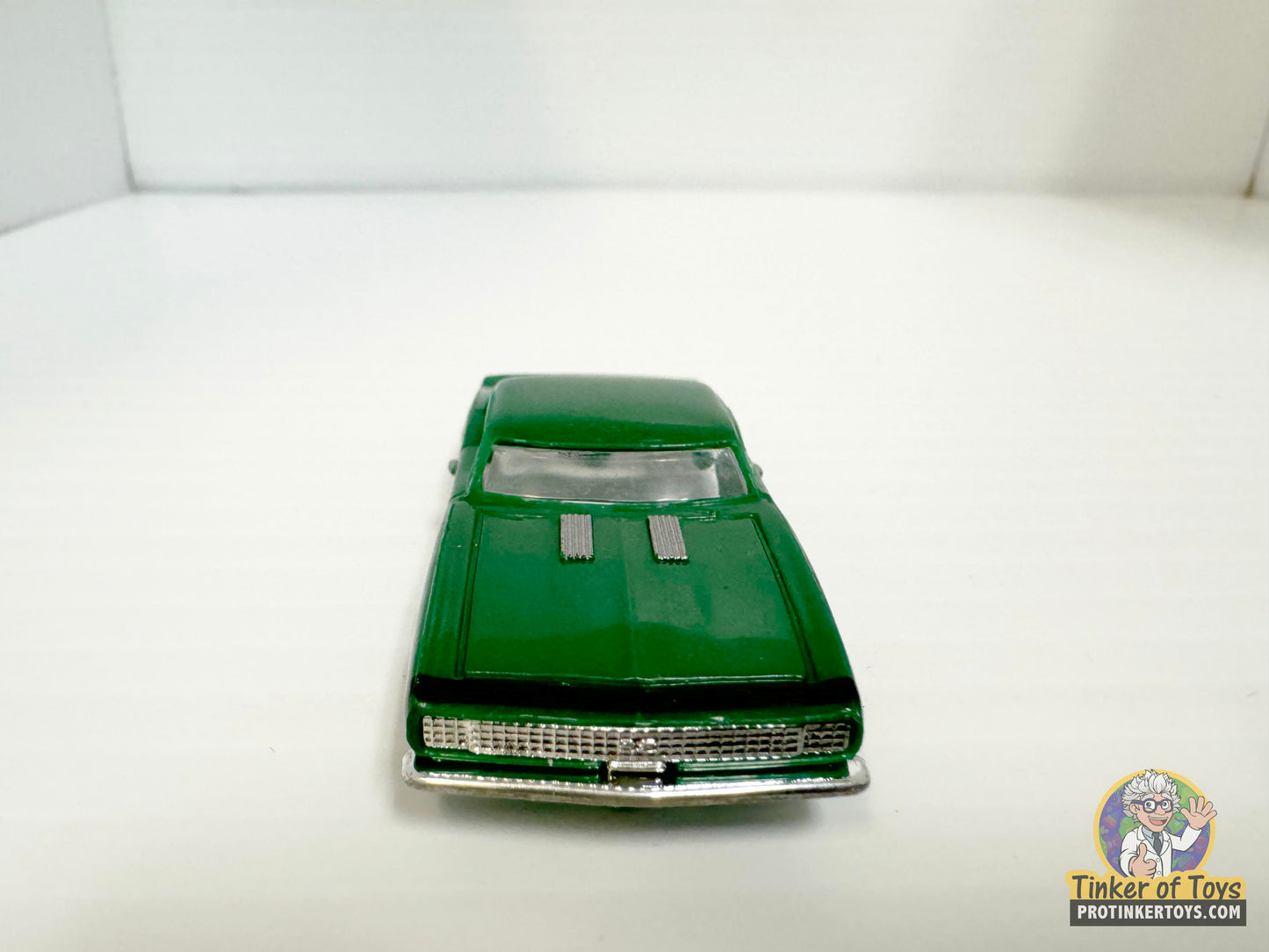 1967 Camaro Dark Green Black Stripe | MM02032 | Model Motoring