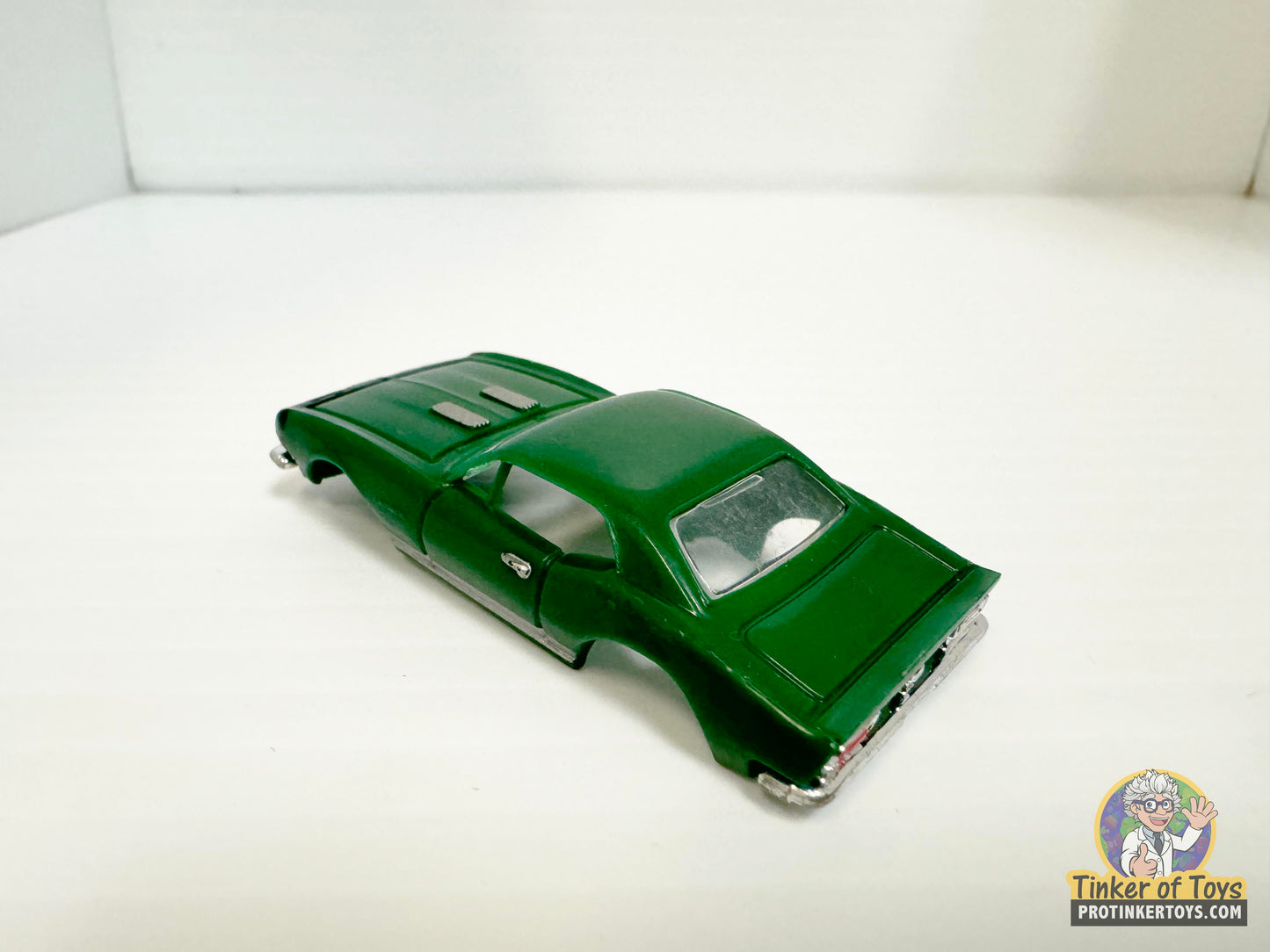 1967 Camaro Dark Green Black Stripe | MM02032 | Model Motoring