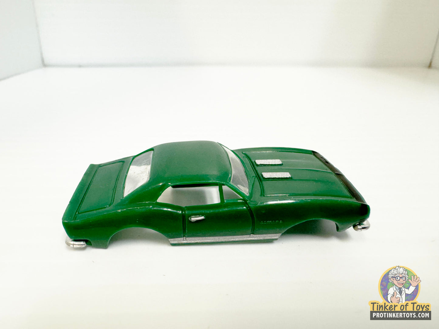 1967 Camaro Dark Green Black Stripe | MM02032 | Model Motoring