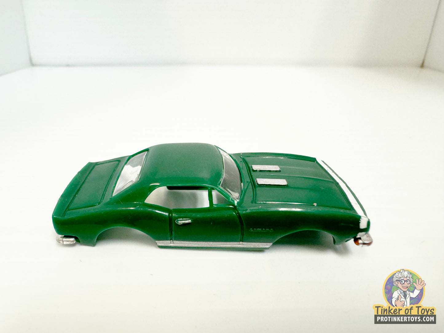 1967 Camaro Dark Green White Stripe | MM02031 | Model Motoring