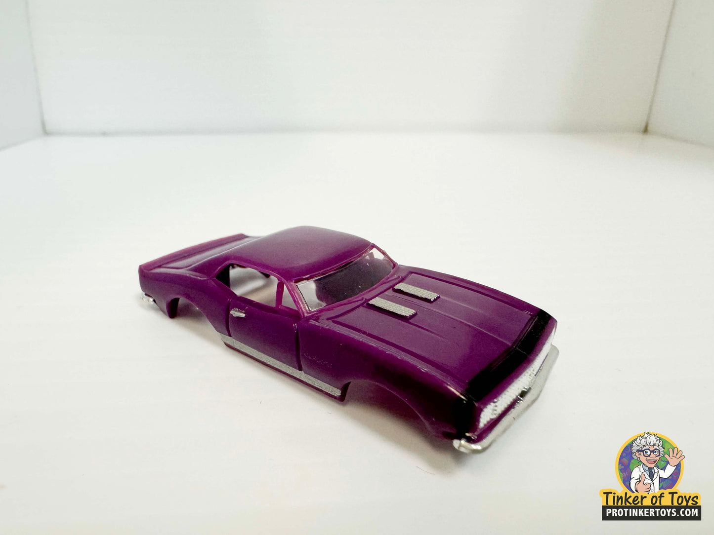 1967 Camaro Purple Black Stripe | MM02072 | Model Motoring