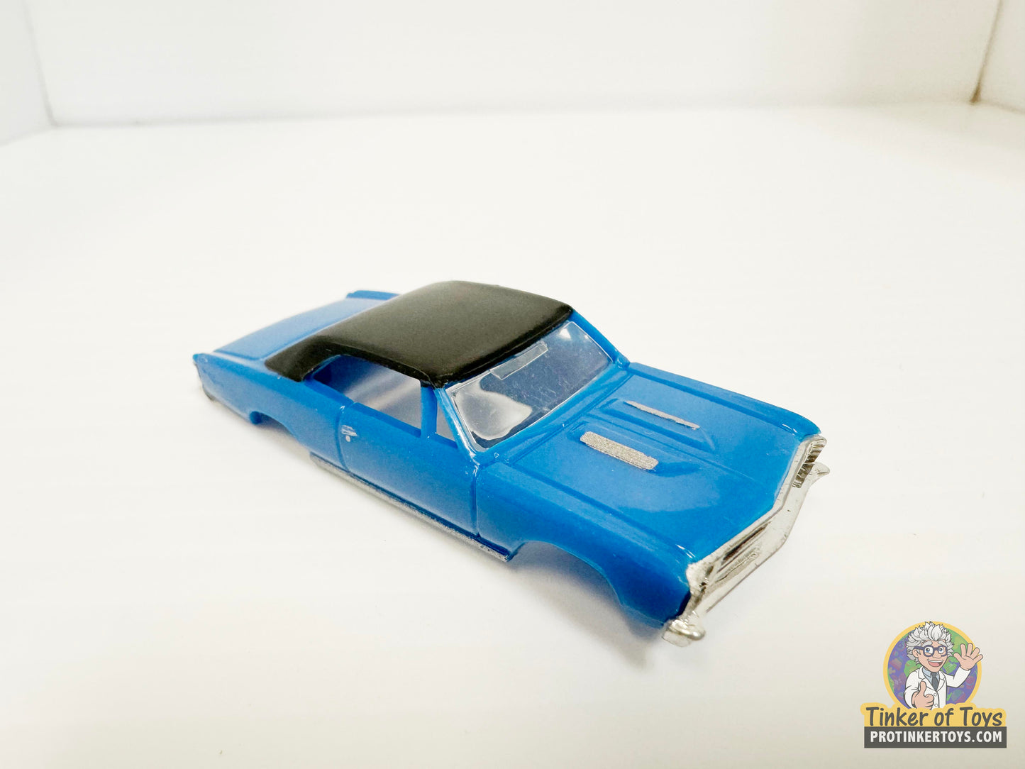 1967 Chevelle SS Vinyl Top Blue Black | MM04020 | Model Motoring