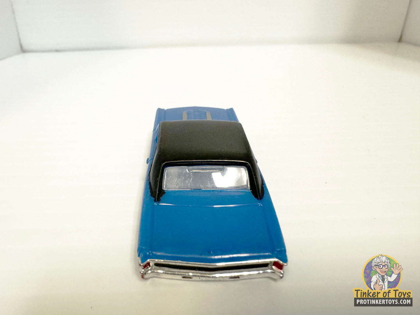 1967 Chevelle SS Vinyl Top Blue Black | MM04020 | Model Motoring