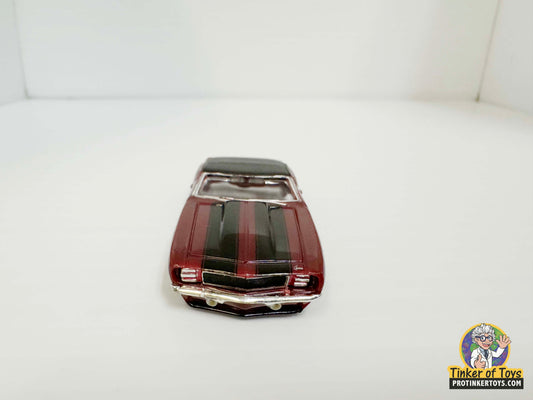 1969 Camaro RS Convertible Maroon Black Stripes | MM07052 | Model Motoring