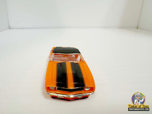 1969 Camaro RS Convertible Orange Black Stripes | MM07062 | Model Motoring