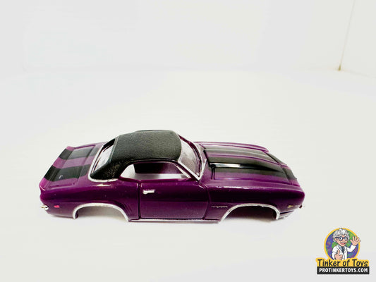 1969 Camaro RS Convertible Purple Black Stripes | MM07072 | Model Motoring