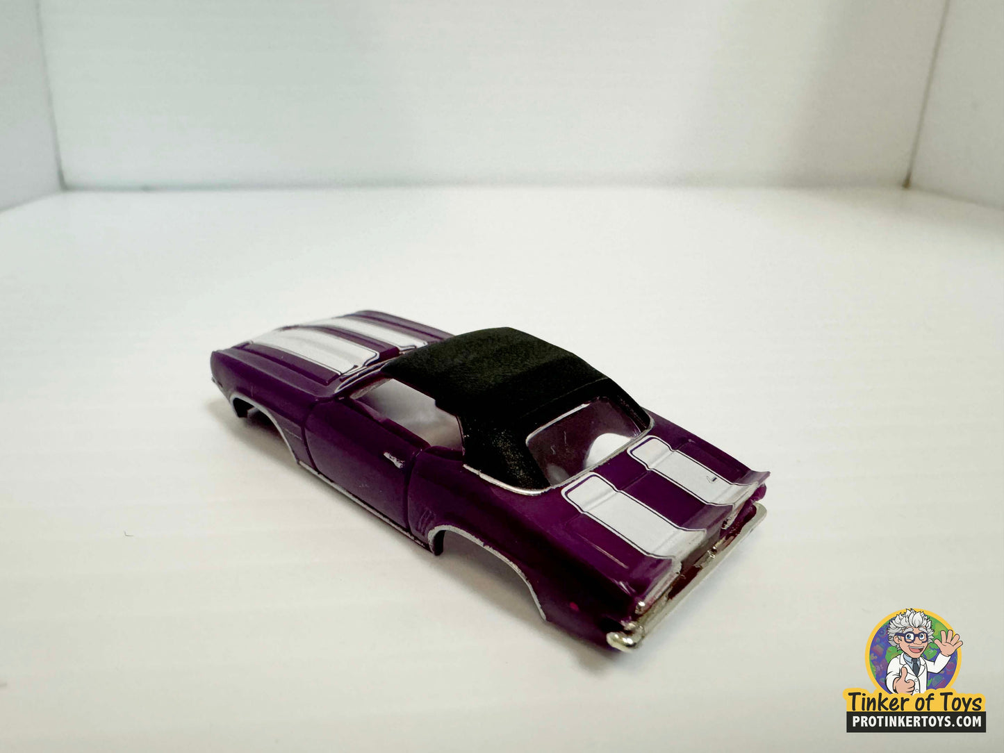 1969 Camaro RS Convertible Purple White Stripes | MM07071 | Model Motoring