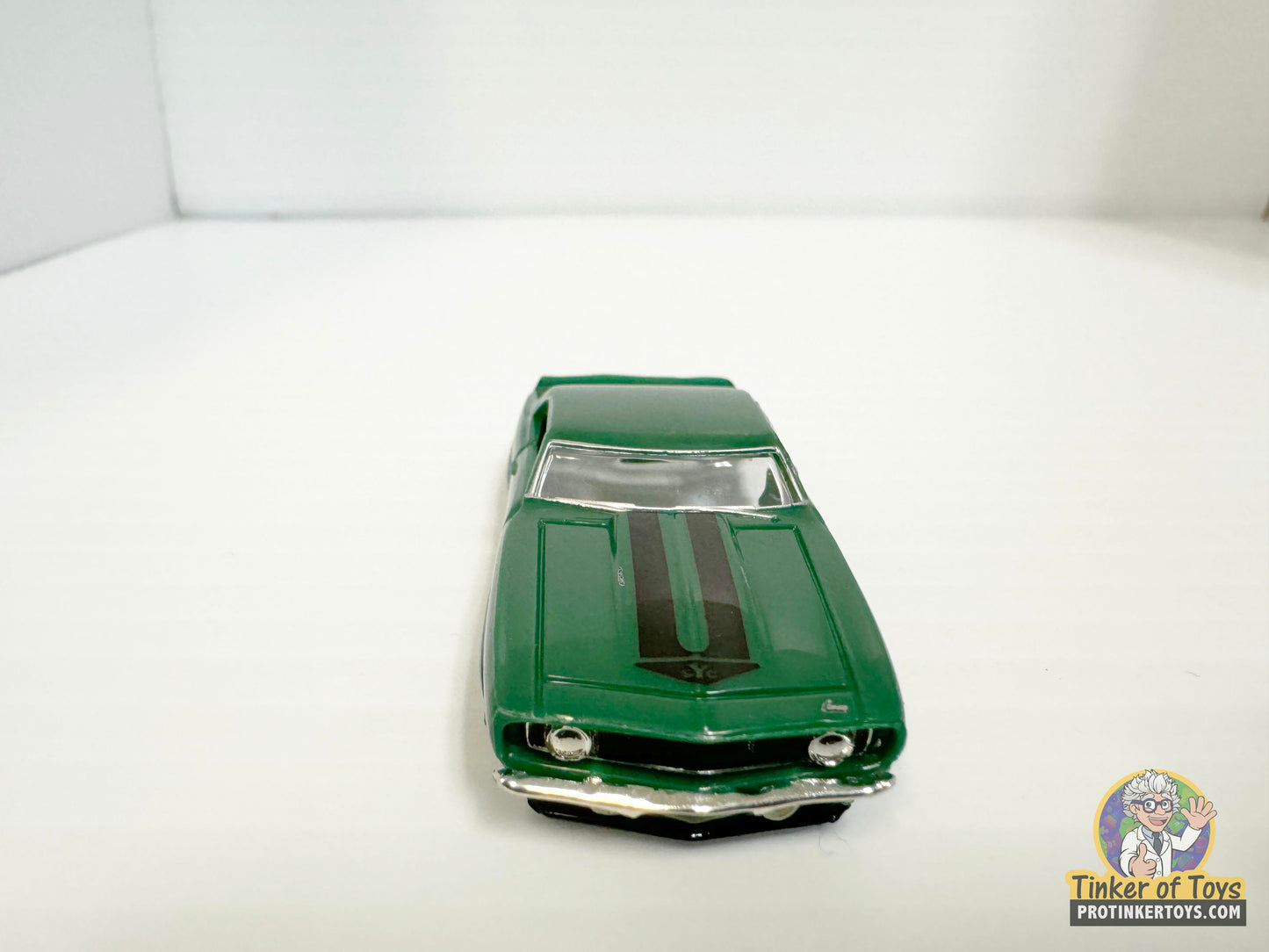 1969 Yenko Camaro Dark Green Black Stripes | MM12032 | Model Motoring