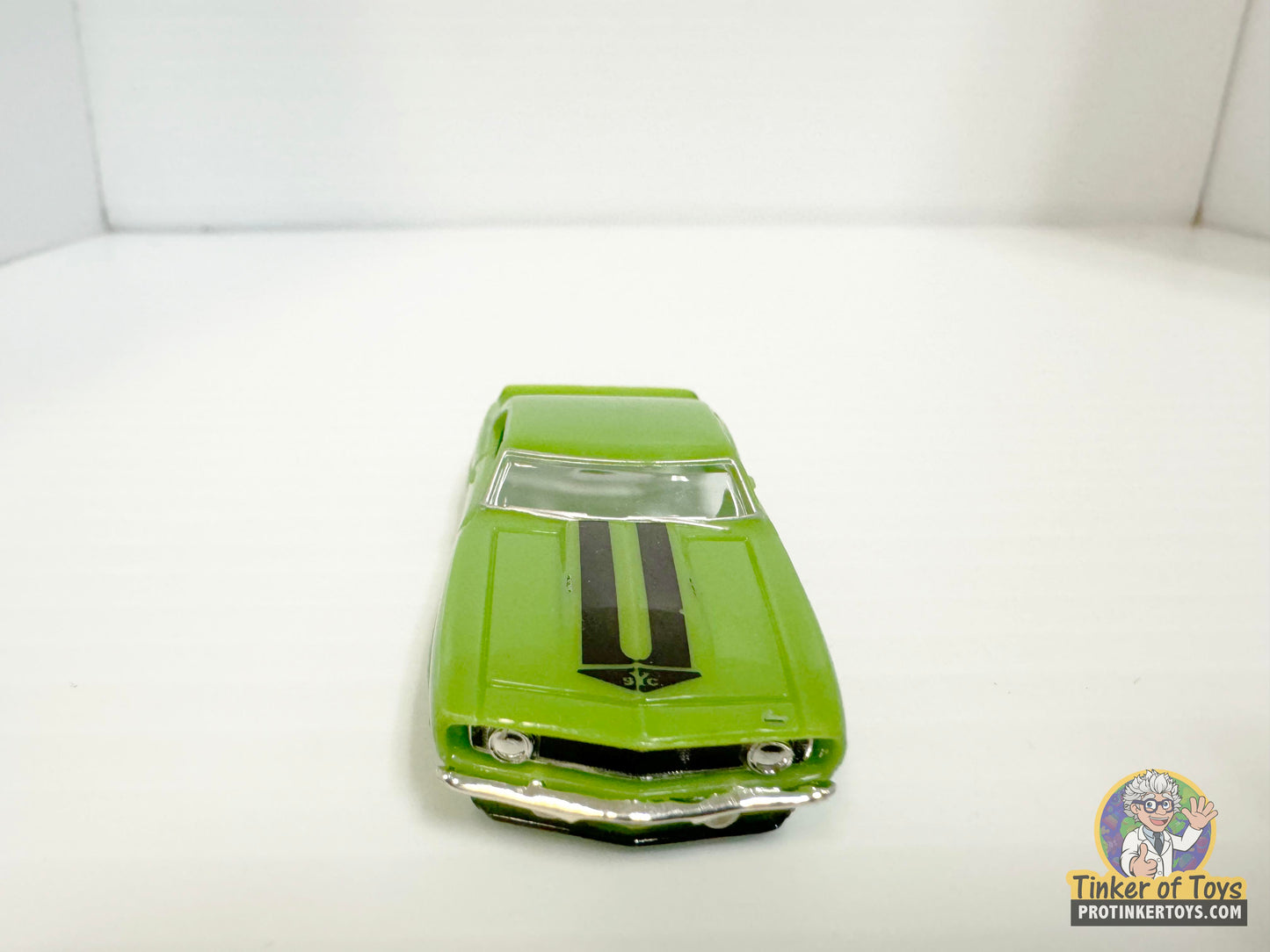 1969 Yenko Camaro Light Green Black Stripes | MM12042 | Model Motoring