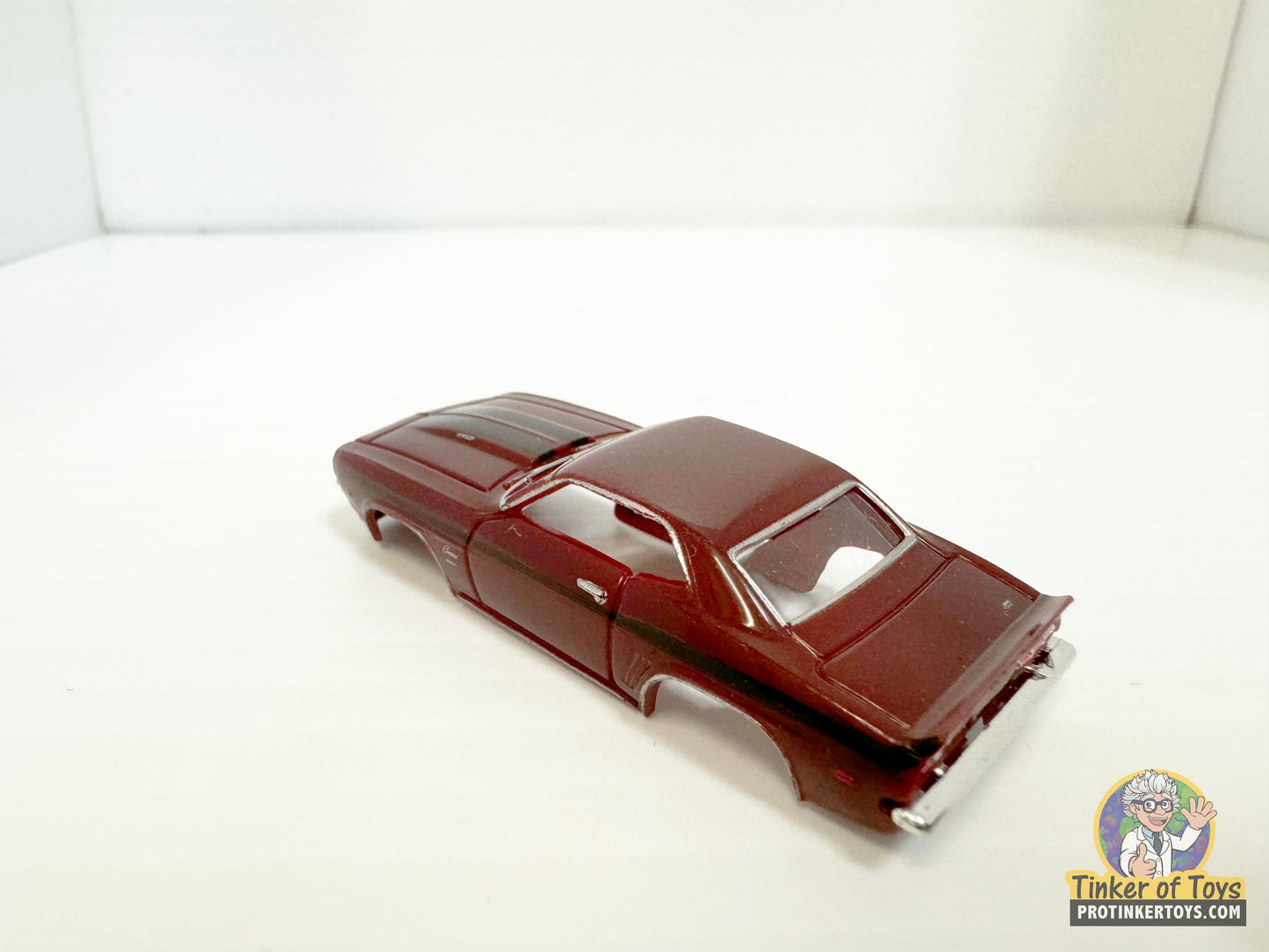 1969 Yenko Camaro Maroon Black Stripes | MM12052 | Model Motoring