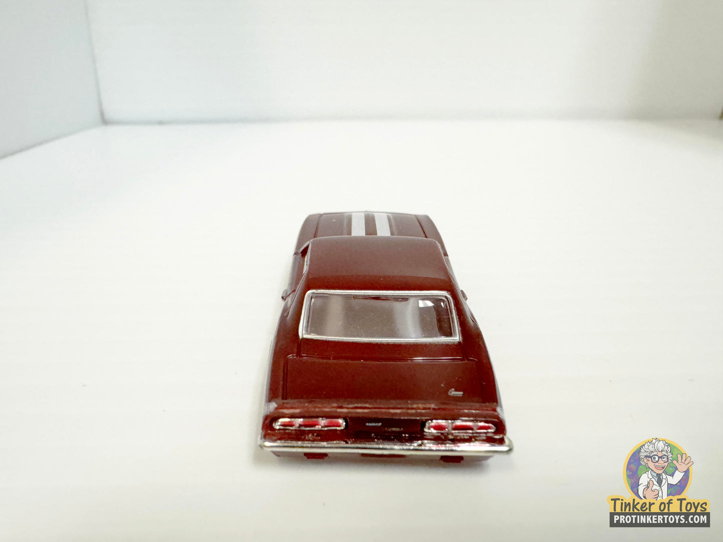 1969 Yenko Camaro Maroon White Stripes | MM12051 | Model Motoring