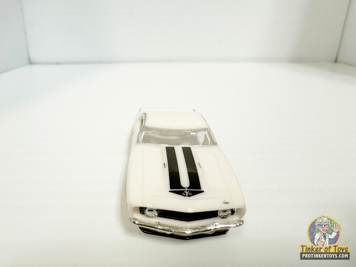 1969 Yenko Camaro White Black Stripes | MM12082 | Model Motoring