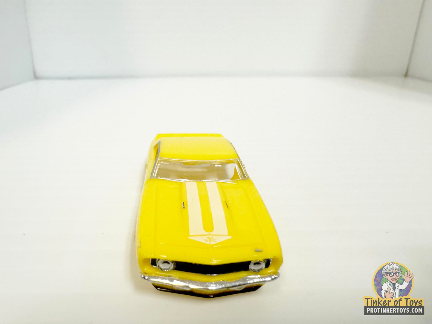 1969 Yenko Camaro Yellow White Stripes | MM12091 | Model Motoring