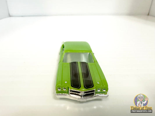 1970 Chevelle SS Light Green Black Stripes | MM13042 | Model Motoring