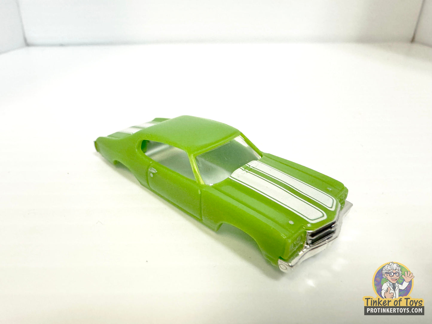 1970 Chevelle SS Light Green White Stripes | MM13041 | Model Motoring