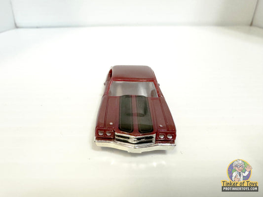 1970 Chevelle SS Maroon Black Stripes | MM13052 | Model Motoring