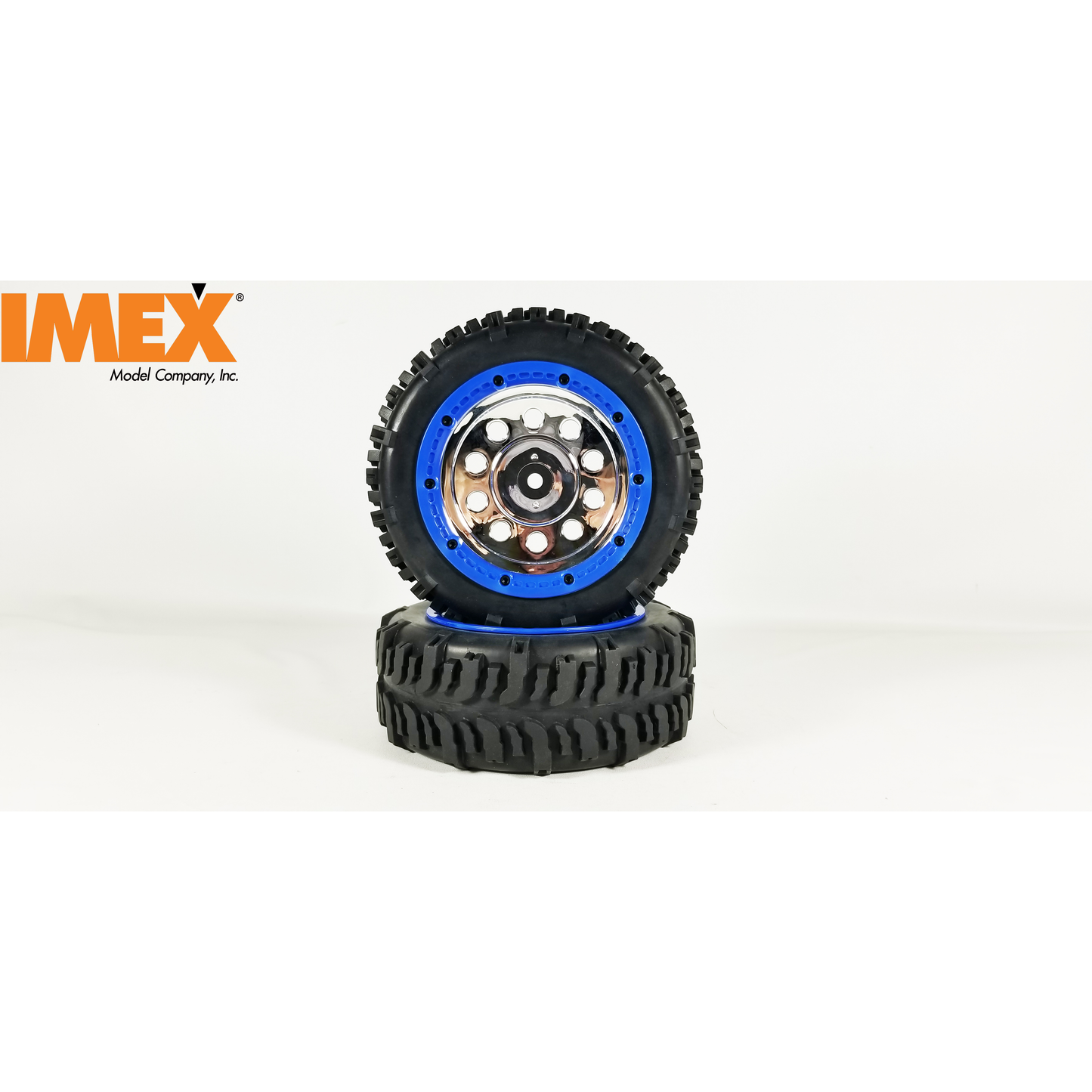 Swamp Dawg Tires & Pluto Rims with Beadlocks - Front (1 Pair) (Choose Color)