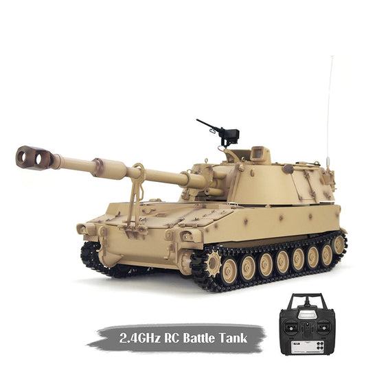 TONGDE M109A2 Howitzer 1/16 Scale Battle Tank - Plastic Tracks