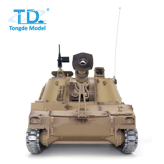 TONGDE M109A2 Howitzer 1/16 Scale Battle Tank - Metal Tracks